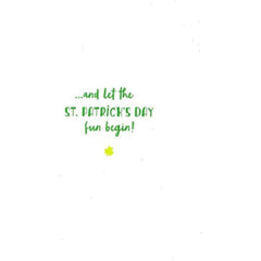 Cute Hedgehog St Patrick's Day