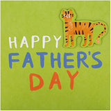 Hallmark Father's Day Card - Cute Illustrated Tiger Design