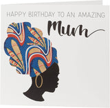 Kindred X Afrotouch - Amazing Mum - Birthday Card