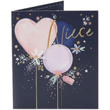 Beautiful Balloons Design Niece Birthday Card