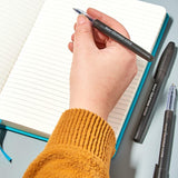 Curve Black Ballpoint Pens - Pack of 10 | Smooth Everyday Writing Pens