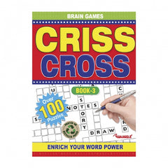 Crisscross Jumbo Puzzle Book - Books 1 and 2