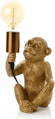 Monkey with Bulb Light 25cm