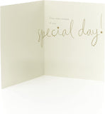 Golden Stars Happy Birthday To You Greeting Card
