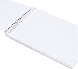 5 Star Shorthand Pad Wirebound Ruled 300pp 127 x 200mm Red & White