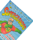 Super Grandpa Father's Day Card Flying Superman