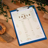 Rapesco VSTCB0L3 Standard Clipboard, A4+, Blue