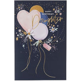 Stunning Balloons Design Daughter Birthday Card
