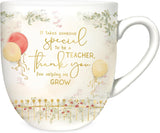 Tatty Teddy Luxury Bone China Gift Mug for Teacher Thank You Presented in Satin Lined Gift Box Signature Collection