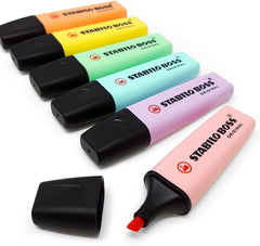 5 x STABILO Original Pastel Highlighter Markers (Pack of 6)