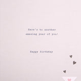 Cocktail Glass Design Happy Birthday Daughter In Style Card
