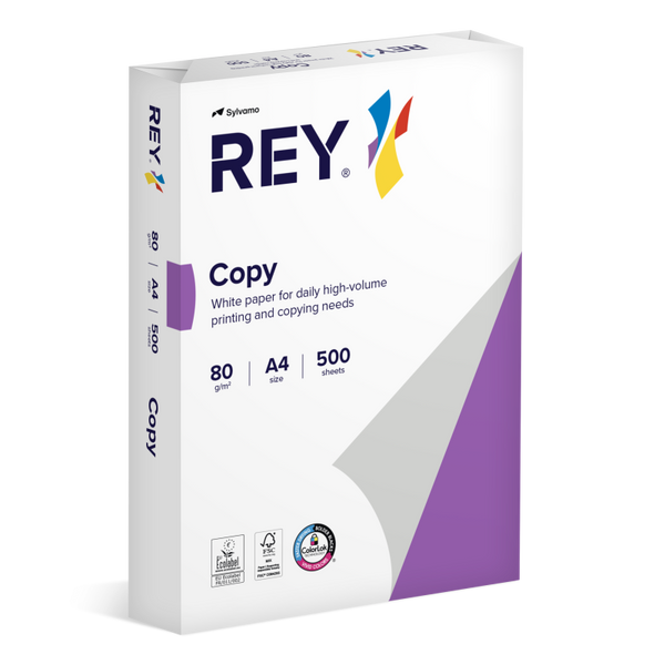 Rey Copy A4 Paper 80gsm, 500 Sheets