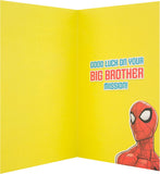 Going To Be Amazing Spiderman Baby Brother Card