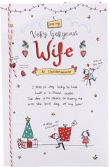 Christmas Card for Wife - Sketch Design