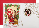 3D and Pop-Up Wonder Musical Spirit of Christmas Light Up & Music Design Christmas Card