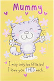 UK Greetings Mother's Day Card for Mummy - Cartoon Cat Design