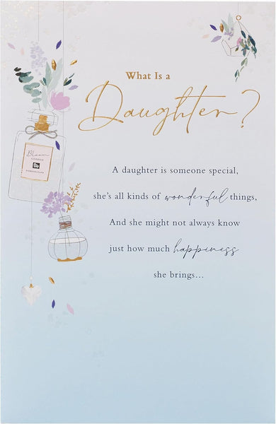 UK Greetings Birthday Card for Daughter - What is a Daughter?