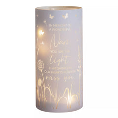 Thoughts of You Memorial Tube Light – ‘Nan’ Tribute Keepsake