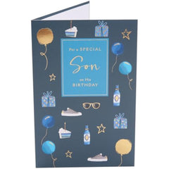 Birthday Card for Son - Special Design - Thinking of You Range