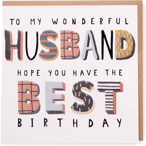 Kindred - Husband Birthday Card