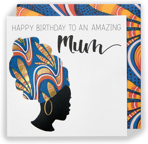 Kindred X Afrotouch - Amazing Mum - Birthday Card