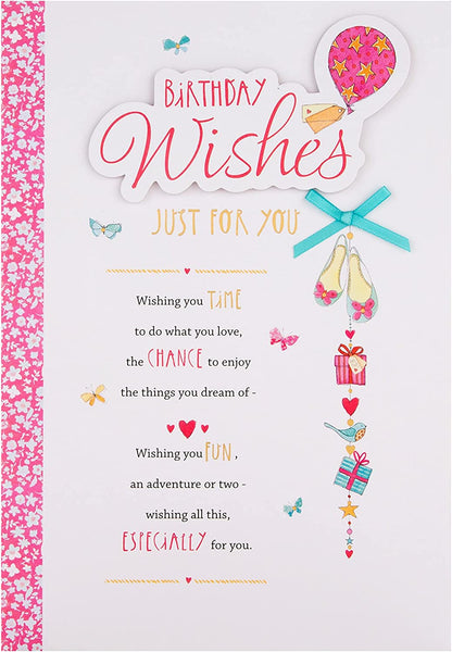 Hallmark Birthday Card- Classic Design with Heartfelt Verse