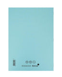 Silvine EX114 - A4 Exercise Book Plain Blue
