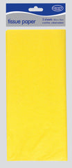 Yellow Tissue Paper – Pack of 5 Sheets for Gift Wrapping, Crafts & Decoration