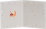 Boofle Moon and Snowflakes Daddy Christmas Card
