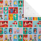 Disney Characters Design 2M Gift Wrapping Roll