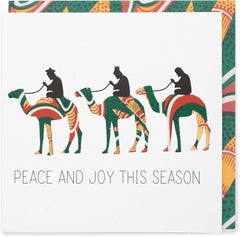 UK Greetings Kindred x Afrotouch - Peace And Joy - Christmas Card
