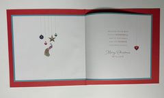 Carlton Cards Daughter & Son-in-Law Embellished Christmas Greeting Card Special Xmas Cards 616229