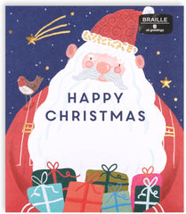 Braille Christmas Card Festive Christmas Greeting Card Xmas Greeting Cards