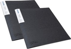 Rapesco Germ-Savvy™ Antibacterial A4 Flexible Slim Display Book 20 Pocket - Black (Pack 2)