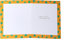 UK Greetings | Birthday Card for Him/Friend | Happy Birthday Gifts | Him, Boys, Men | Football Design | With Envelope | 165 x 190 mm