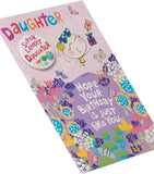 Fun Design Daughter Birthday Card with Badge