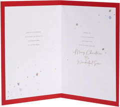 UK Greetings Christmas Card for Son Sentimental Design