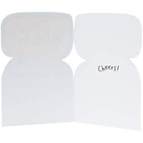 Beer Celebrate Die Cut Design Funny Birthday Card