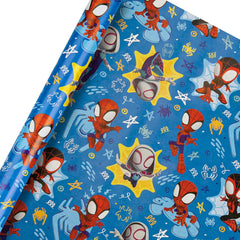 Marvel Spidey Amazing Friends 2M Wrapping Paper Roll - Pack of 3