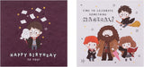 Harry Potter Birthday Card 5 Designs Multi Pack