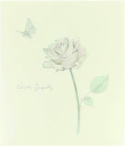 Sympathy Card with Floral Desig