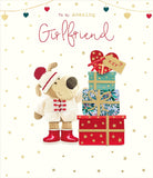 Boofle to My Amazing Girlfriend Adorable Cute Christmas Greeting Card 771172