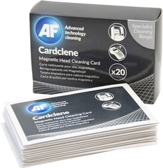 AF Cardclene Cleaning Cards with Isopropanol for Swipe-reading Machines Foil Sachets Ref CCP020 [Pack of 20],Assorted,8.5 x 5.5 centimeters