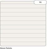 Rhino 8 x 5" Recycled 80 Leaf 8mm Lined Reporter's Shorthand Notebook Single