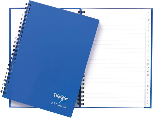 A5 Twin wire A4 72 Sheet Index Notebook (Pack of 2)