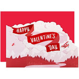 Hallmark Pop Up Valentine's Day Card - Paper Wonder Musical Snow Globe Cats Design