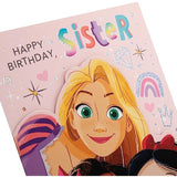 Disney Princesses Birthday Card