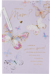 Delicate Butterflies Design Mum Birthday Card