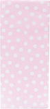 Pink and White Polka dot Tissue Paper
