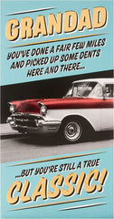 Grandad Birthday Card True Classic